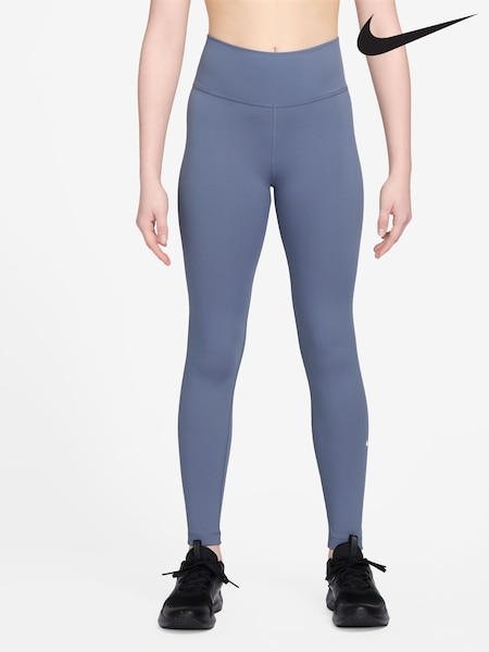 Nike World Indigo Blue Dri-FIT One Leggings (F95773) | £28