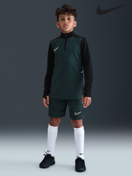 Nike Dark Seaweed Green Dri-FIT Academy 25 Half Zip Drill Top (F95849) | £33