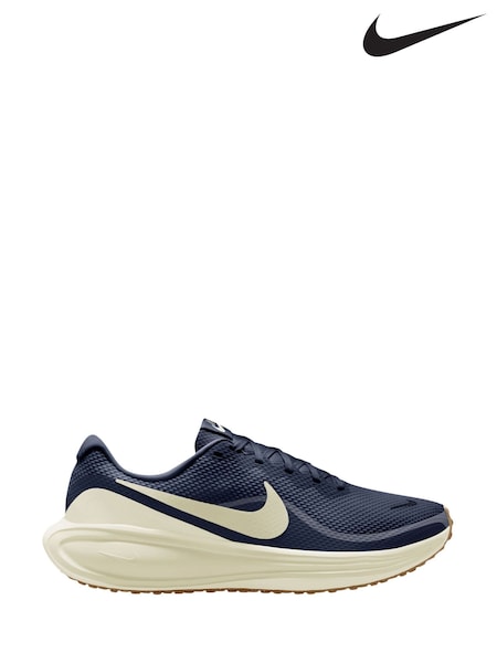 Nike Blue/White Revolution 8 Road Running Trainers (F95868) | £60