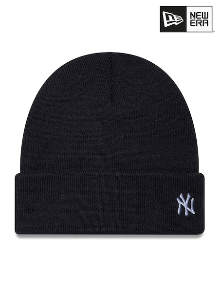 New Era Blue Neyyan  Nvy Mini Logo Cuff Beanie (F96228) | £26
