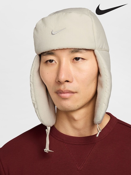 Nike Grey Fly Puffer Trapper Cap (F96418) | £35
