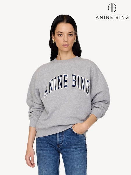 ANINE BING Grey Spencer Anine Bing Sweatshirt (F96618) | £175
