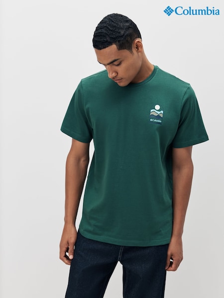 Columbia Green Explorers Canyon™ Back T-Shirt (F96881) | £35