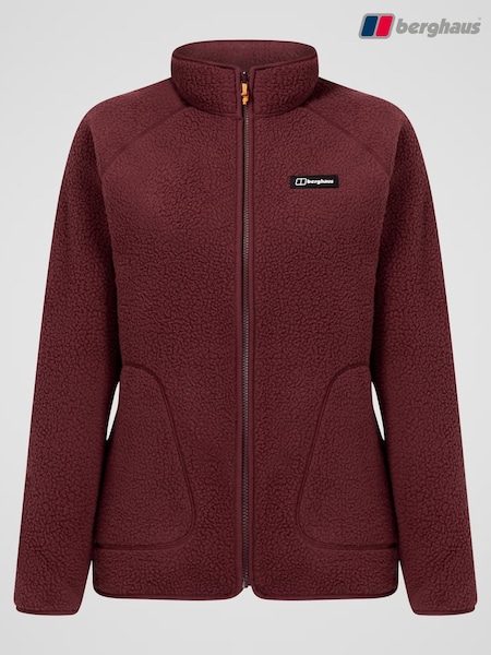 Berghaus Burgundy Red Exclusive Hanby Full Zip Fleece (F97062) | £100