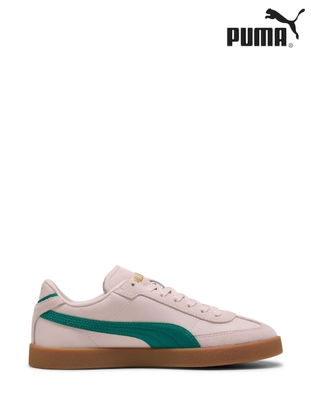Puma Pink/Green Womens Club Era Trainers (F97150) | £60