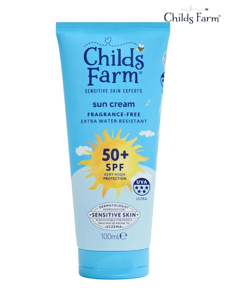 Childs Farm SPF50+ Sun Cream Fragrance Free 100ml (F97182) | £12