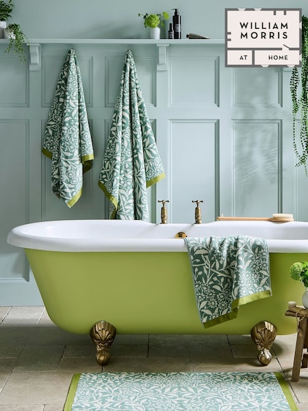 William Morris At Home Sage Michaelmas Towel (F97305) | £20