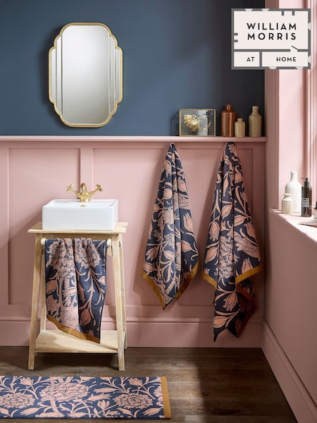 William Morris At Home Copper Wild Tulip Towel (F97314) | £20