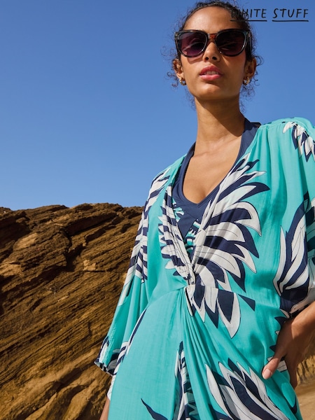 White Stuff Blue Cleo Kimono (F97355) | £59