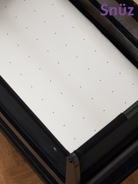 Snuz White Dot Twin Pack Crib Fitted Fitted Sheets (F97489) | £22