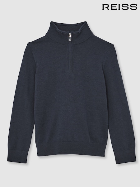 Reiss Midnight Navy Blackhall Jumper (F97739) | £42