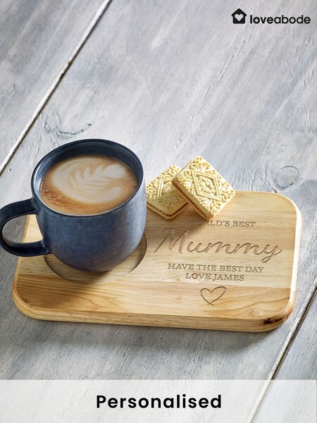 Personalised World’s Best Mothers Day Treat Board by Loveabode (F98480) | £15