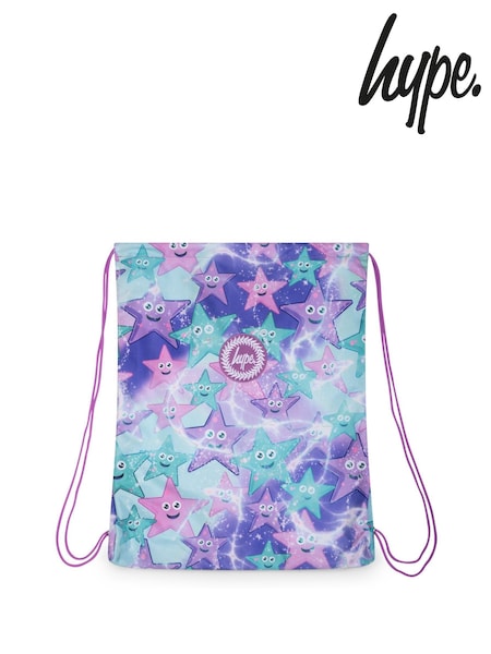 Hype. Kids Purple Starfish Drawstring Bag (F98570) | £13