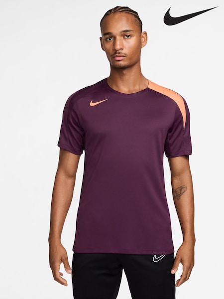 Nike Bordeaux Burgundy Strike DriFIT Football Top (F98899) | £38