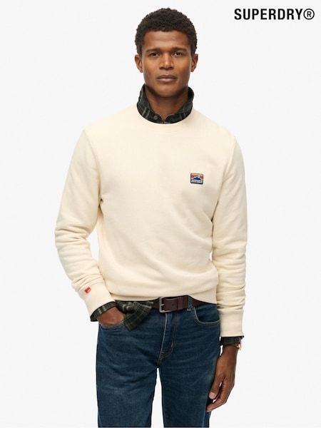 Superdry Natural Great Outdoors Relaxed Sweatshirt (F99007) | £50