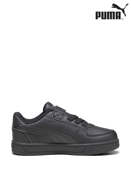Puma Black Unisex Junior Caven Trainers (F99114) | £35