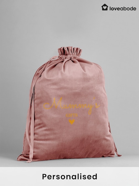 Loveabode Pink Personalised Gift Bag (F99269) | £15