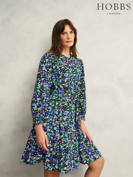 Hobbs Green Isadora Dress (F99502) | £119