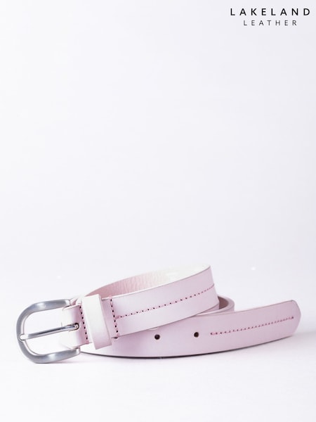 Lakeland Leather Pink Kendal Belt (F99771) | £25