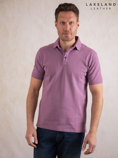 Lakeland Clothing Purple Honister Polo Shirt (F99876) | £45