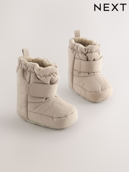 Neutral Baby Touch Fastening Snow Boots (0-2mths) (F99886) | £10