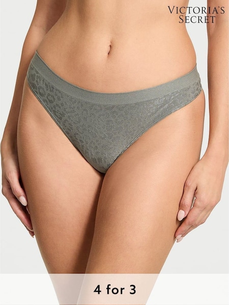 Victoria's Secret Expedition Green Thong Knickers (G00089) | £9