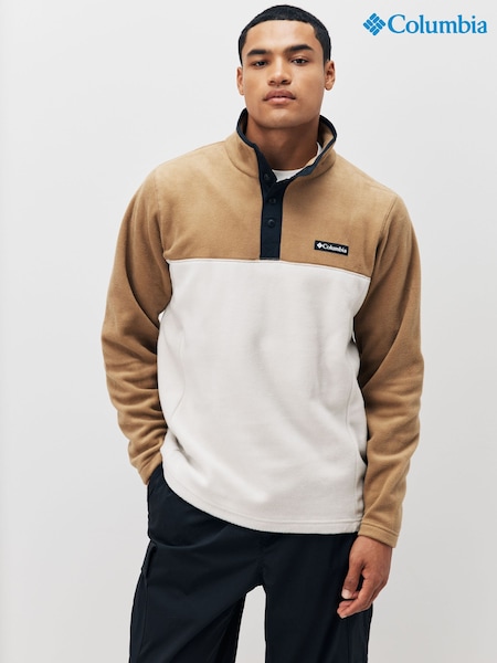Columbia Steens Mountain™ Half Snap II Brown Fleece (G00373) | £45