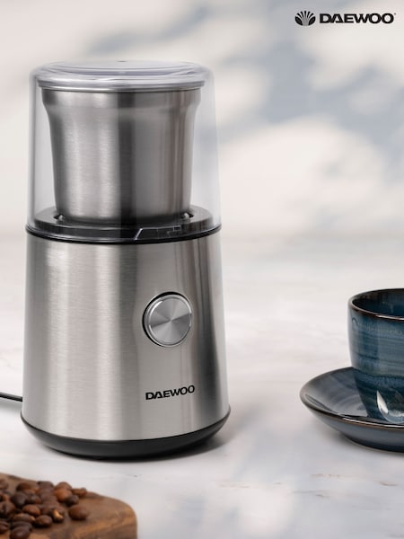 Daewoo Silver Wet & Dry Coffee & Spice Grinder (G01169) | £30