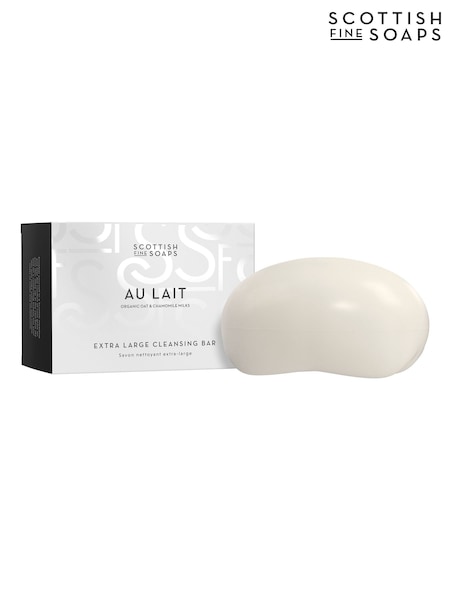 Scottish Fine Soaps Au Lait Cleansing Bar 300g (G01435) | £10