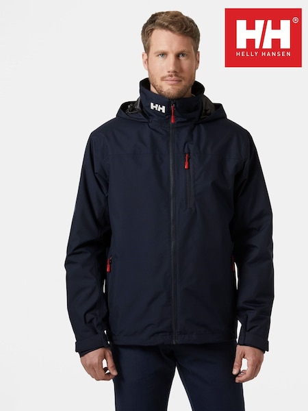Helly Hansen Blue Crew Hooded Midlayer Sailing Jacket 2.0 (G01532) | £160
