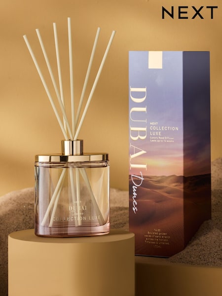 Collection Luxe Dubai Dunes Oud & Bergamot 170ml Diffuser (G01624) | £24