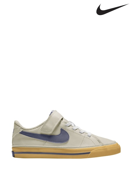 Nike Cream Junior Court Legacy Trainers (G01819) | £38