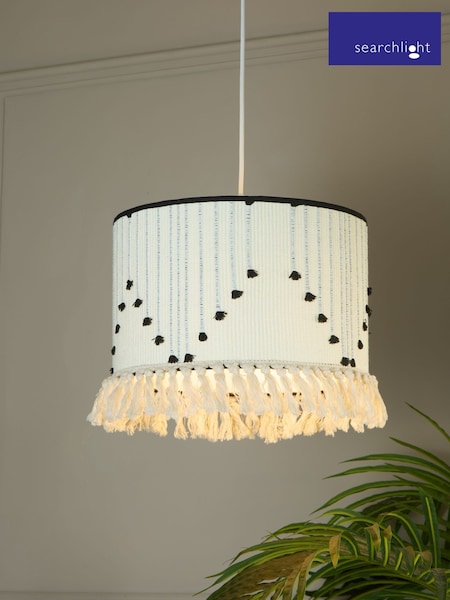 Searchlight Cream Boho Drift Shade (G01913) | £40