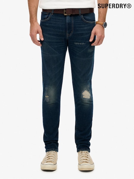 Superdry Blue Vintage Slim Jeans (G02010) | £65