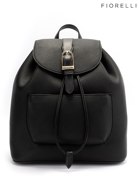 Fiorelli Etta Buckle Black Backpack (G02261) | £79