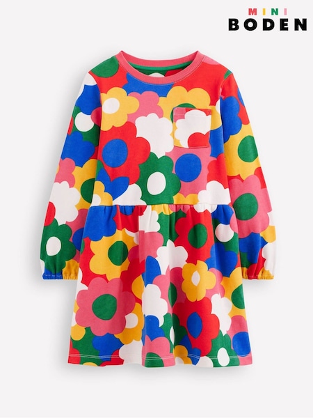 Boden Pink Loopback Sweat Dress (G02294) | £27 - £32