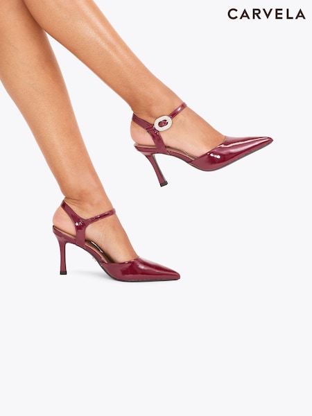 Carvela Red 2 Part Shoes (G02453) | £99