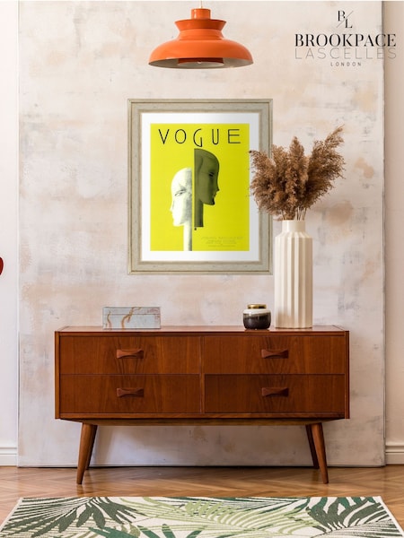 Brookpace Lascelles Multi Hand made in UK Vogue February 20 1929 Abstract Fashion Framed Wall Art  40 x 50cm (G02787) | £150