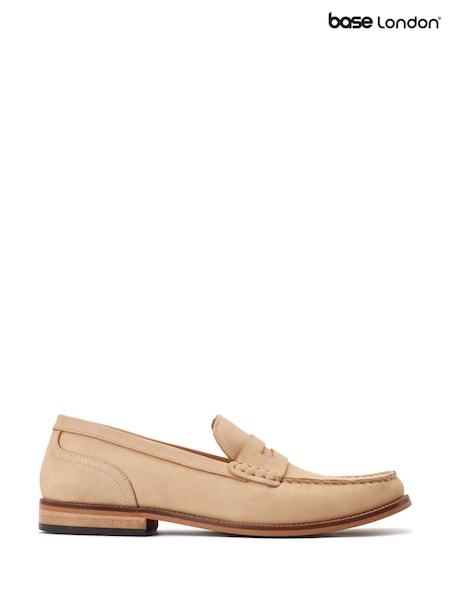 Base London Brown Garfield Penny Loafers (G02840) | £70