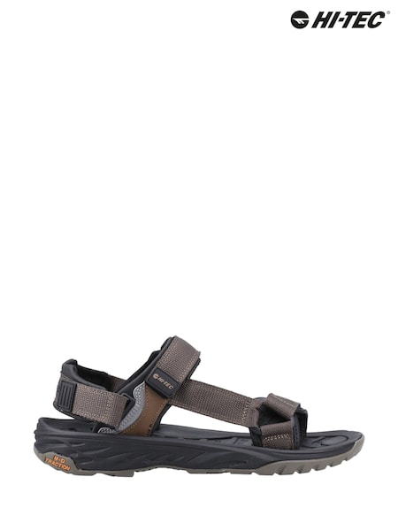 Hi-Tec Ula Raft Brown Sandals (G04491) | £40