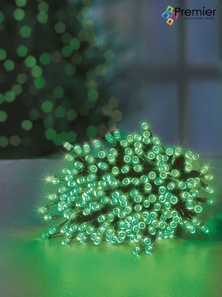 Premier Decorations Ltd 200 LEDs Multi Action Green Supabrights Halloween Light (G05052) | £15