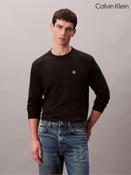 Calvin Klein Black Archive Logo Relaxed T-Shirt (G05505) | £55