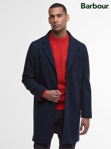 Barbour® Blue Kirkbridge Woo Navy/Cl Jacket (G05562) | £329