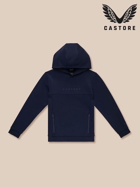 Castore Navy Scuba Hoodie (G05843) | £30
