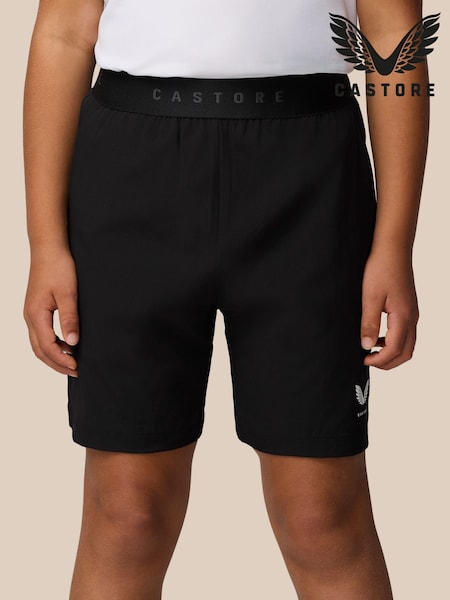 Castore Black Woven Shorts (G05851) | £15