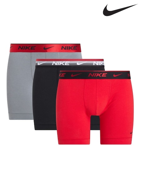 Nike Red Boxer Briefs 3 Pack (G06199) | £34
