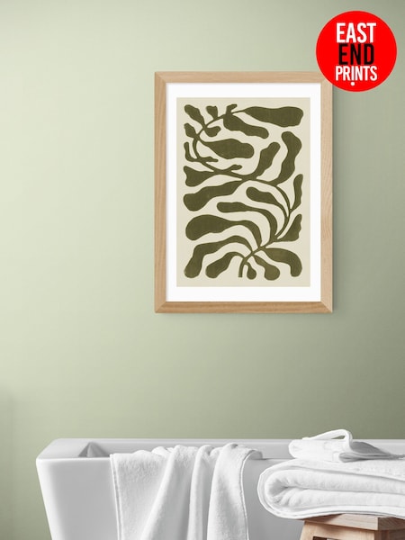 East End Prints Oak One Hundred Leaved Plant Wall Art Print by Alisa Galitsyna (G06398) | £50 - £130