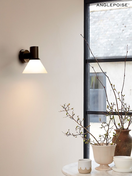 Anglepoise Opal White Glass Type 80 W4 Wall Light (G06516) | £149