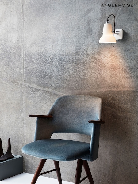 Anglepoise Pure White Original 1227 Ceramic Mini Wall Light (G06525) | £125