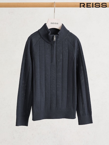 Reiss Midnight Navy Findlay Jumper (G07047) | £40